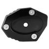 Qiilu Side Stand Motorcycle Kickstand Plate Side Stand Extension Pad for Kawasaki Z650 /