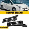 2Pcs Left+Right Bumper Support Bracket Fit For Toyota Prius Base 2010-2015 Prius 2012-2015 Prius Plug-In Base 2012-2015