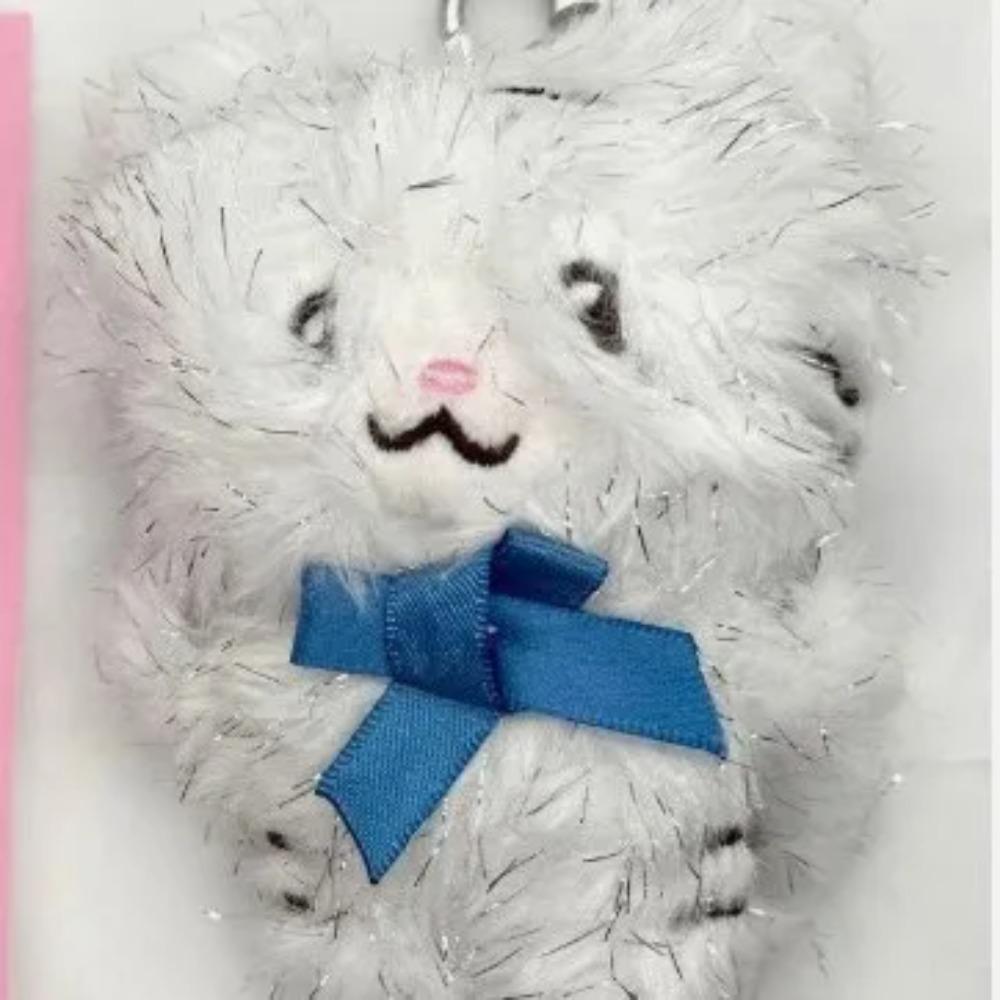 New Ver.2 Wonhee Moka Plush Pendant Toy CuteIroha Minju Iroha Cos Animal Keychain Stuffed Doll Backpack Pendant For Fans Gifts