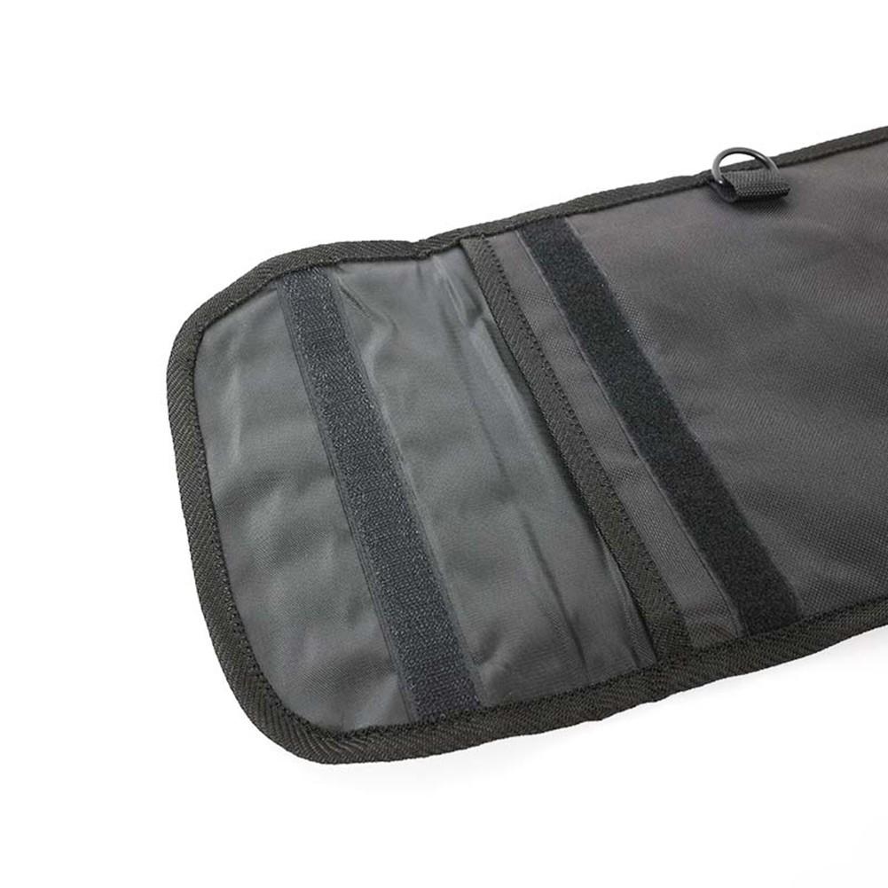 Sac à pagaies 130*26cm Bandoulière réglable Noir Bateau Peut stocker 2 pagaies