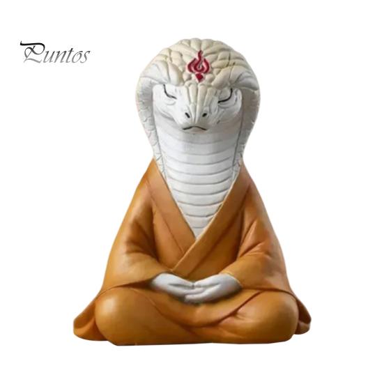 

Статуэтка змеи из смолы Дзен 2025 год Змеи Украшение для медитации Статуэтка змеи для удачи, богатства, домашнего офиса, автомобиля, декор рабочего стола