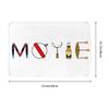 Moyie Lake Anti-slip Doormat Floor Mat Water oil proof Carpet Rug for Kitchen Entrance Home Bedroom Footpad Mats
