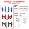 MT-07 NEUE Motorrad Teile Seite Abtrieb Nackt Spoiler Fixed Wing Winglet Verkleidung Flügel Deflektoren Für Yamaha MT07 MT