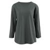 Shop   Women Basic Round Slab CoTTon 3 4 Sleeve T shirT Dai Wsh 1003 minT