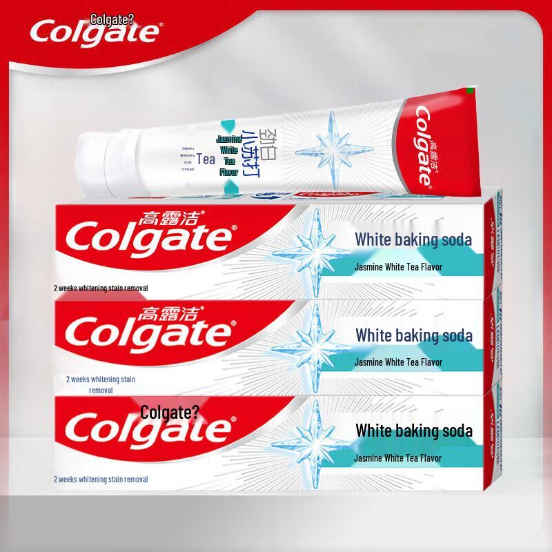 

Colgate Jasmine White Tea Whitening Toothpaste - 3x120g Pack