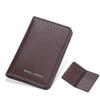 Slim Folding Wallet Men Soft Leather Card Wallets Mini Credit Card Holders Thin Card Purse Small Bags for Women Men Wallet