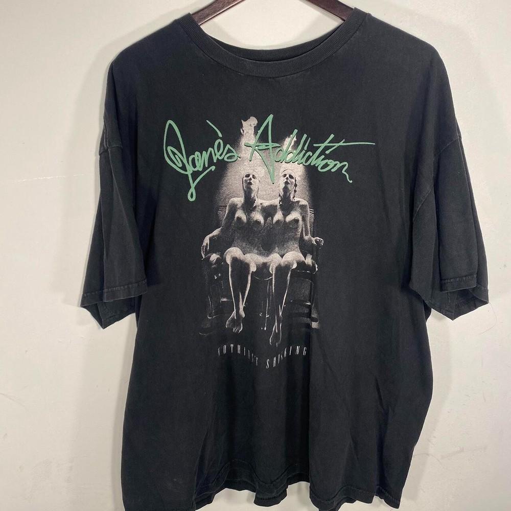 Vintage Jane’s Addiction shirt  Black Color Reprint SHirt AN50328 Unisex T-Shirt XXL