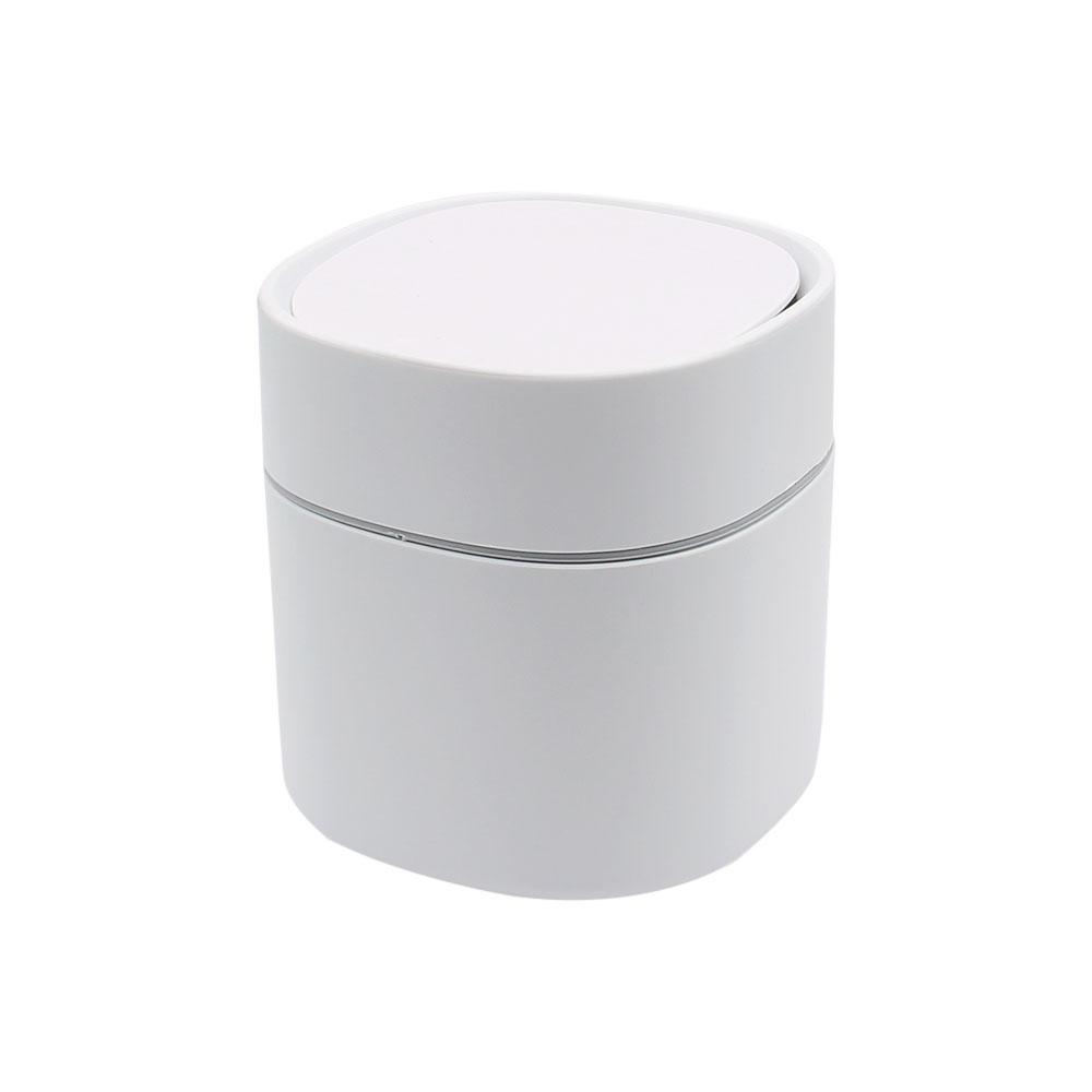 Cute Mini Small Waste Bins Desktop Garbage Basket Home Table Plastic Trash Can Office Supplies Dustbins Sundries Barrel Box