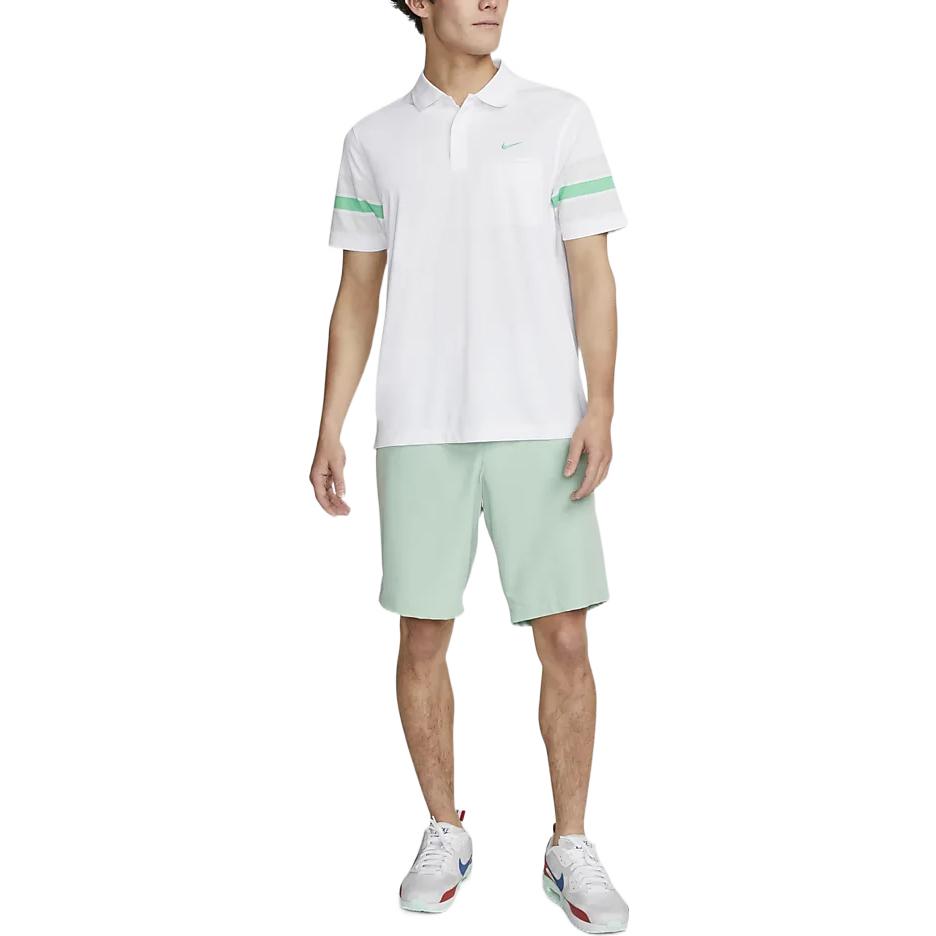 New Nike Dri Fit Polo Shirts Men's White DX9217-101