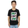 DC Comics Jungen Chibi Joker Spielkarte T-Shirt