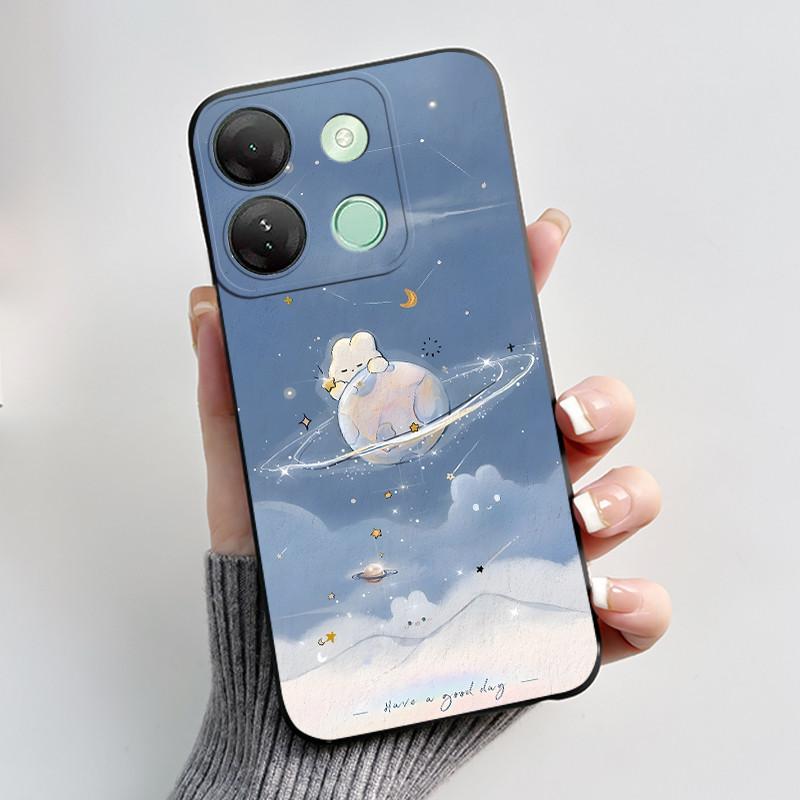 Cute Case For Infinix Smart 7 HD / Smart 7 Plus Fundas Coque Printing Shell Protective Cover Soft Silicone Cartoon Phone Casing