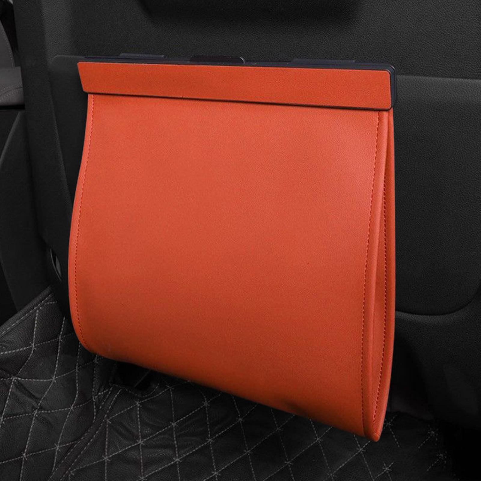 

Car Trash Bag Waterproof Magnetic Car Garbage Can Auto Accessories For Vehicle Interior Clean Truck Van Offices Home Front Back чёрный
