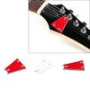 Professional Triangular Core Cover 3 Holes Metal Guitar Adjustment Rod Covers
