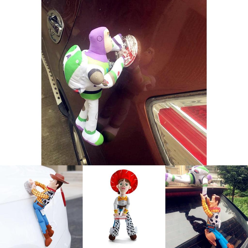 Funny 3d Toy Story Woody And Buzz Car Doll Soft Plush Toy Perfect For Collectors Or As A Gift High Quality Material