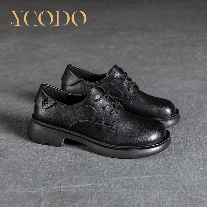 Frauen und Mädchen Studenten Sommer Frühling Herbst Natürliche Leder Casual