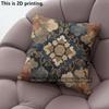 Vintage Floral Boho Throw Pillow Covers Pattern Cushion Cover Suitable for Sofa Bedroom Car Pillow Cover