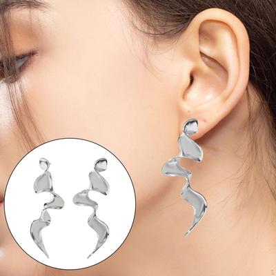Chic Geometric Drop Earrings for Women - Trendy Fashion Accessories Events