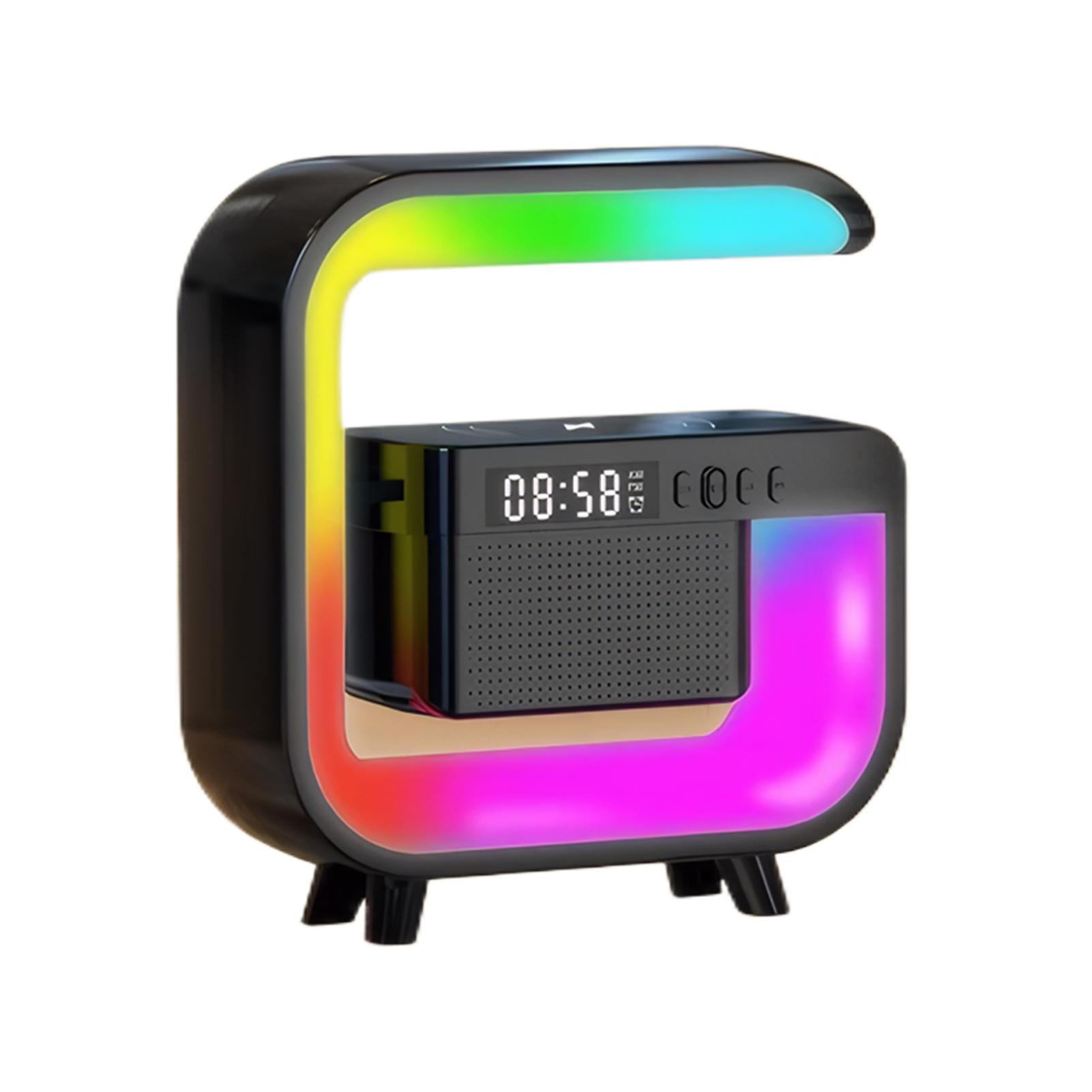 

Умный Bluetooth-динамик с высококачественным звуком для домашних стереодинамиков Bluetooth чёрный