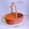 Yuzhuxun Large Oval Ceramic Decorative Basket