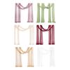 Wedding Arch Chiffon Table Runner Panel Creative Wedding Backdrop for Photo Backdrop Themed Party Carnivals Birthday Baby Shower