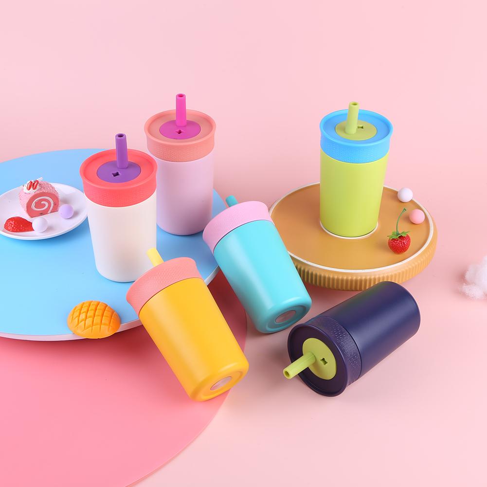 350ml Insulated Water Bottle Stainless Steel Coffee Cup Car Vacuum Flask Thermal Mug Reusable Coffee Cup for Cold Hot Beverages