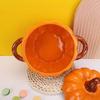 Utopia Ceramic Pumpkin Soup Pot with Lid