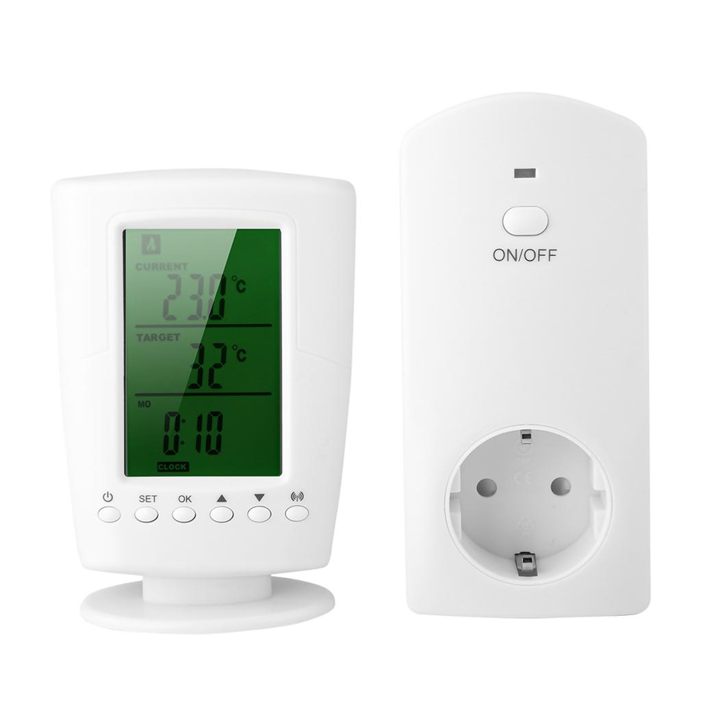 Programmable Wireless Thermostat & Socket Household Intelligent Socket
