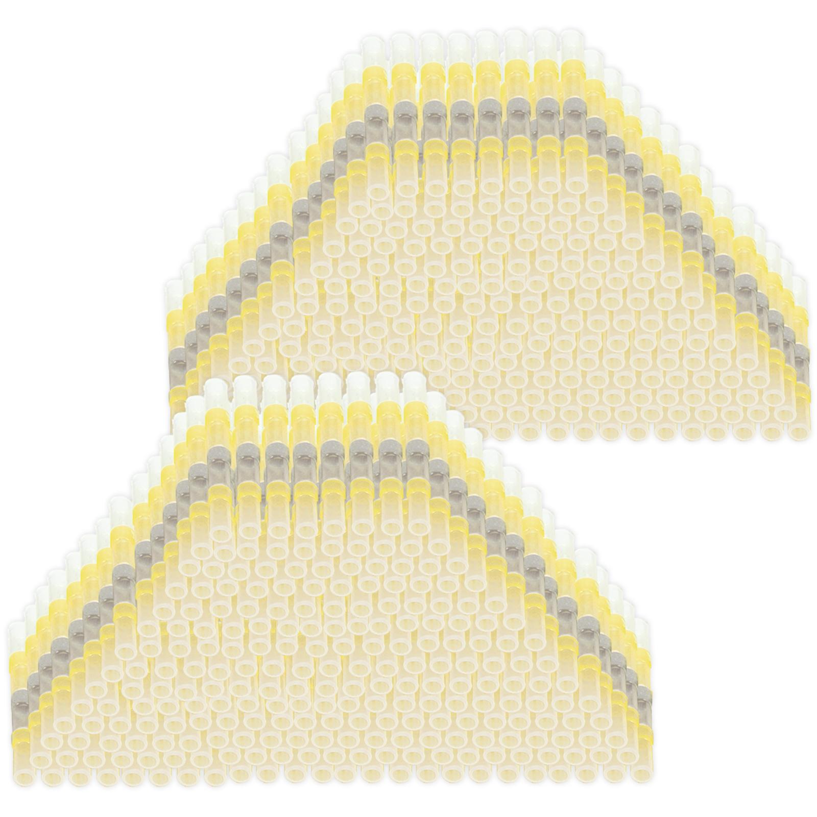 

150 шт. Нейлонові пилозахищені водонепроникні з єднувачі для клем Легко встановити Без протікання Пайка-герметизація білий