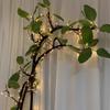 96 LED Willow Vine Lights 8 Modes Enchanted Wall Decoration Vine Lights with Remote Fairy Lights for Wall Christmas Home Decor