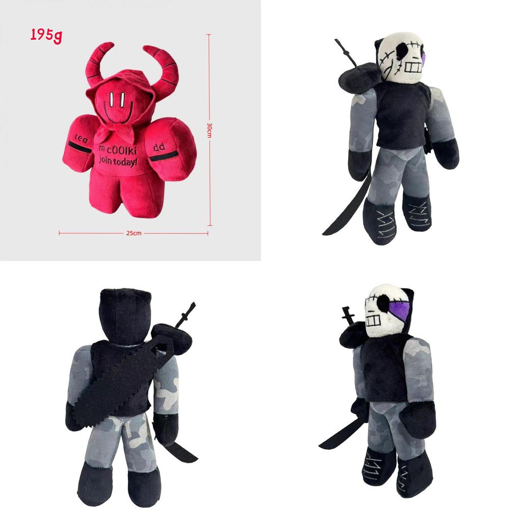 Roblox Forsaken Slasher Plush Toy With Soft Water Crystal Plush For Collectors