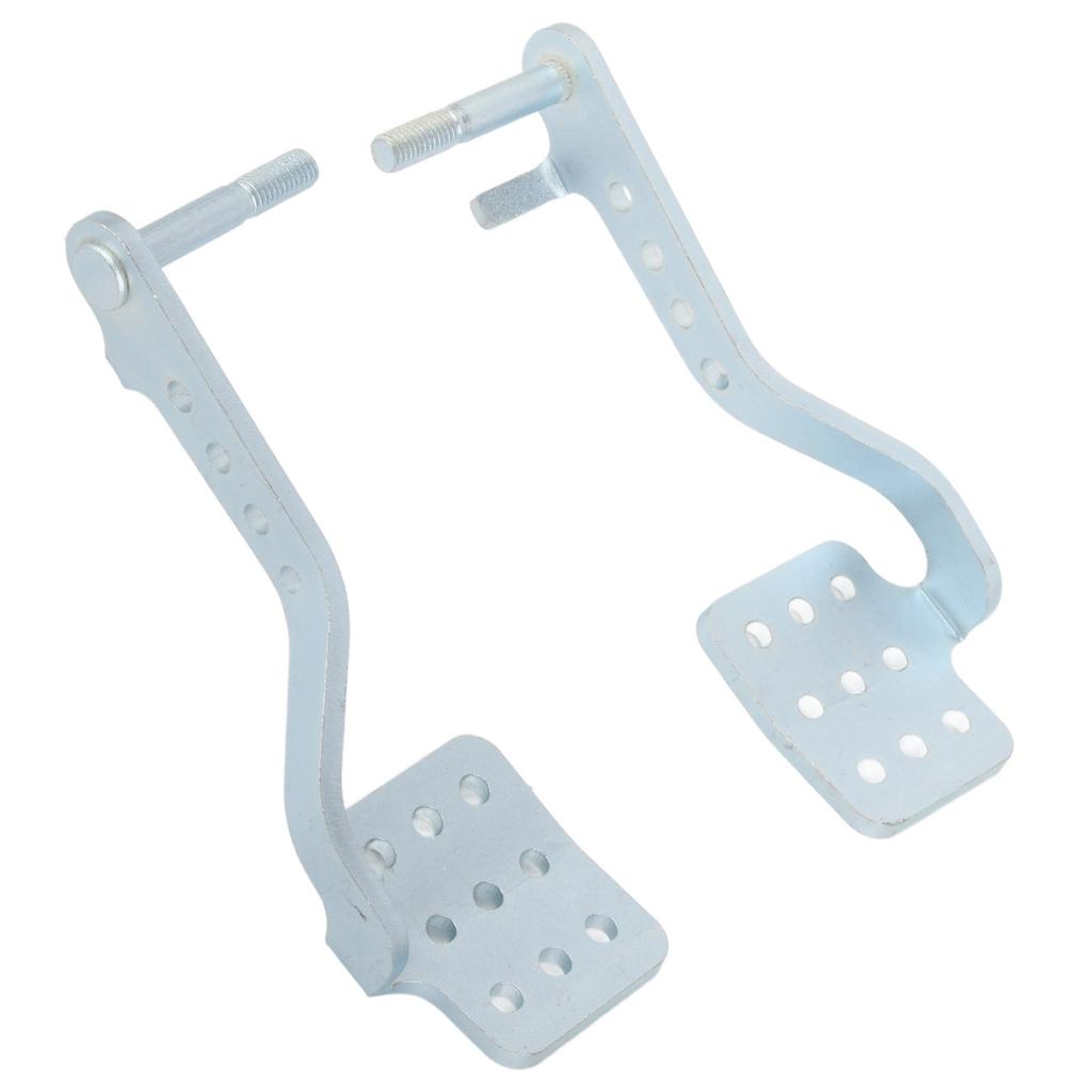 1pair Go Kart Pedals Kit Brake Throttle Pedals with 71in Throttle Cable for 196cc 6.5hp Road Rocket Azusa Fun Kart