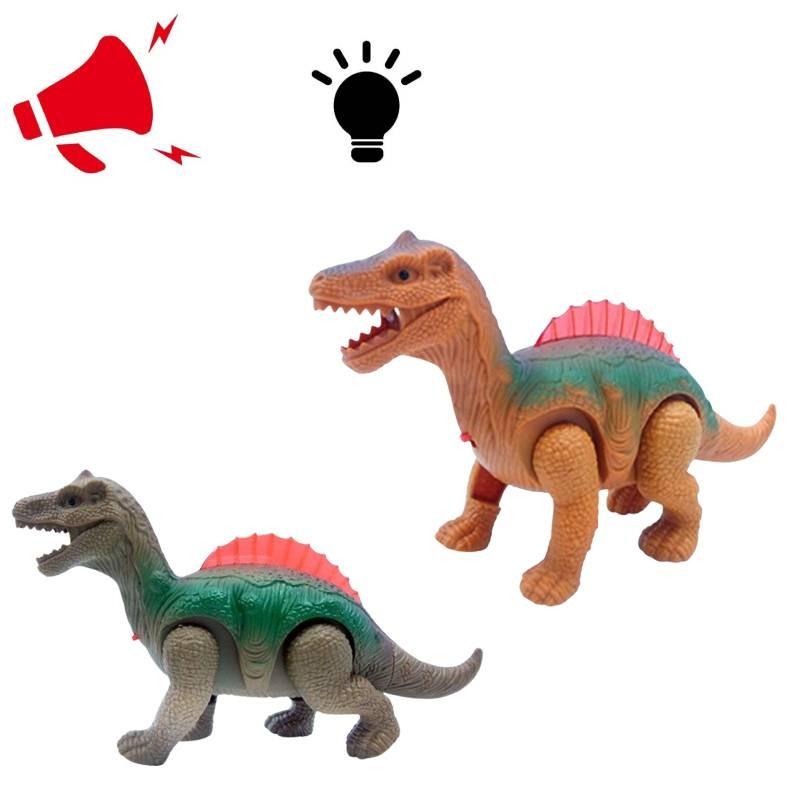 Interactive Electric Dinosaur Toy Set For Boys With Glowing Features For Engaging Playtime