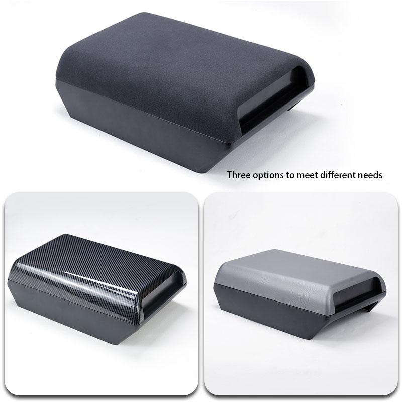 For Tesla Model Y Juniper 2026 Accessories Armrest Protector Box Cover Black Soft Suede Center Console Panel Pad Model 3/Y 2021
