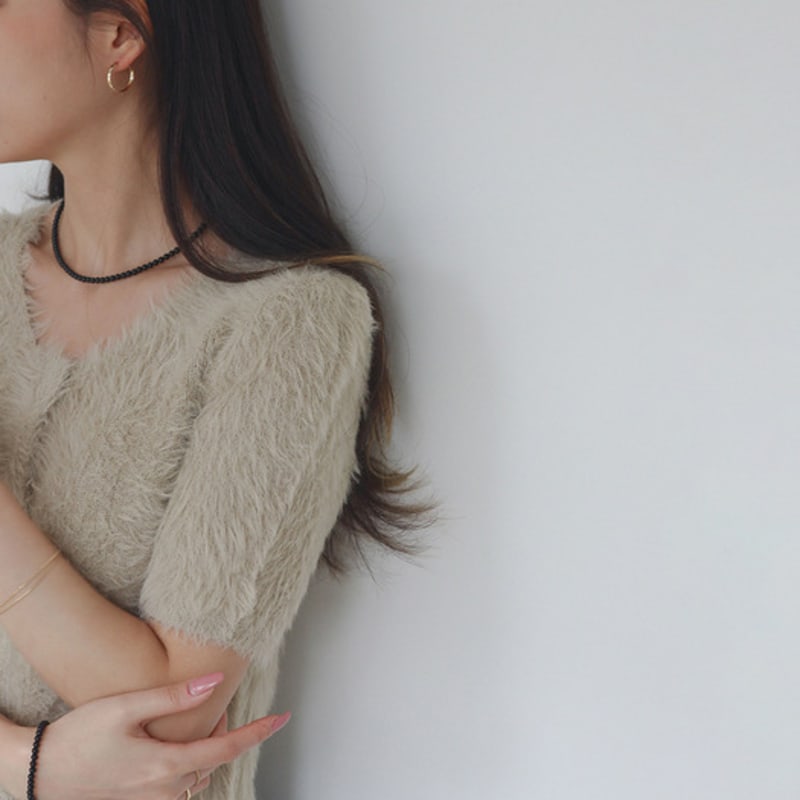 Modernlike Silver 925 Onyx Black Necklace 4mm