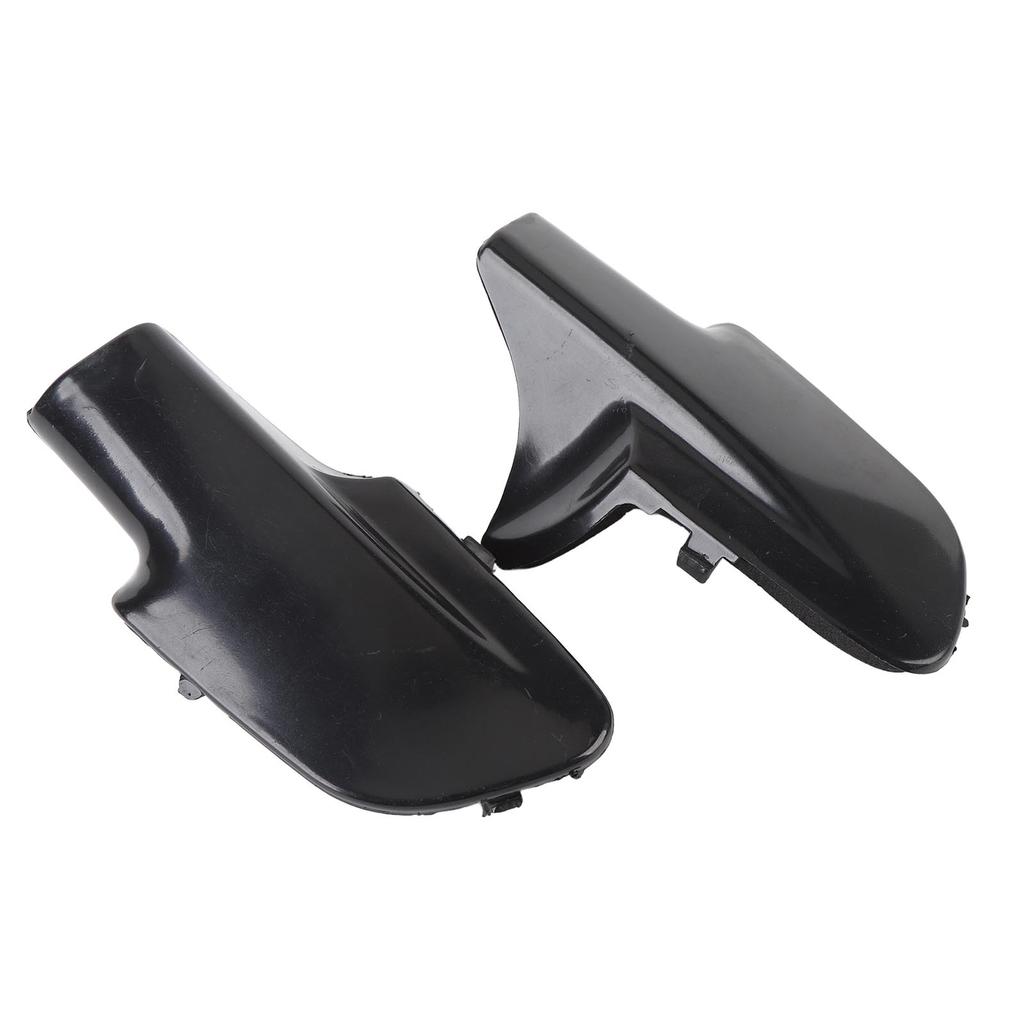 1 Pair Front Panel Handle Cover Stylish Black Left Right Exterior Truck Front Panel Handle Cap Replacement for Hino 500