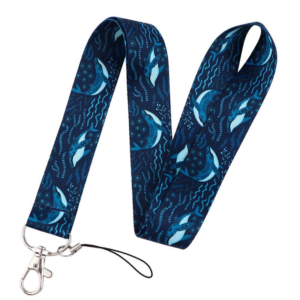 Hang Rope Phone Hang Rope Mobile Phone Strap Marine Animal Phone Lanyard Whale Shark Lanyards