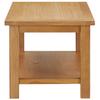 Coffee Table 90 X 45 X 40 Cm Solid Oak Wood