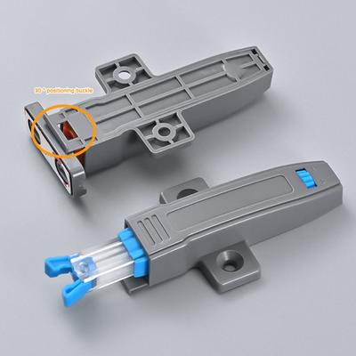New ABS Cabinet Catches Damper Buffer Invisible Wardrobe Stopper Push Type Hardware Rebound Device Wardrobe