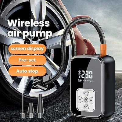 Portable Car Air Pump Electric Tire Inflator Pump Tool Intelligent Digital Display Tire Gases Machines Motorcycle Air Compressor