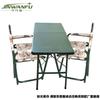 Jinfu Outdoor Heavy-Duty Folding Table & Chair Sets