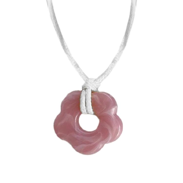 Acrylic Material Flower Neck Jewelry Pendant Choker Suitable for Any Occasion