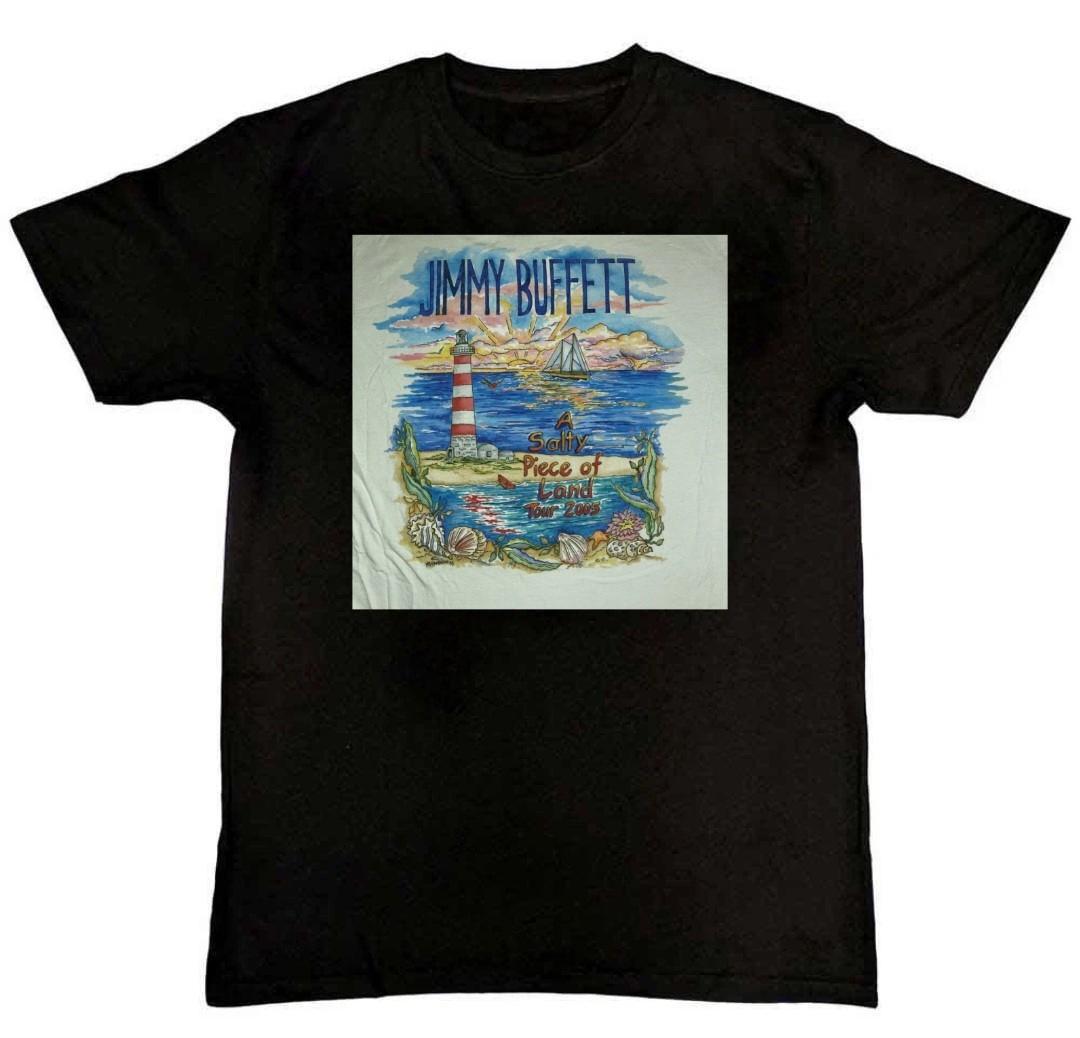 Jimmy Buffett A Salty Piece Of Land Tour 2005 Mens T-Shirt S