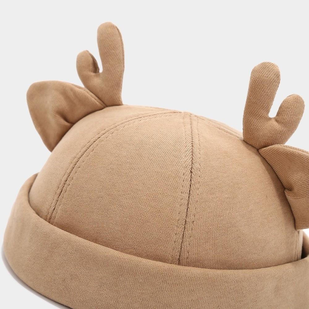Solid Color Melon Skin Hat Cotton Beanie Hat Unisex Landlord Hat Outdoor