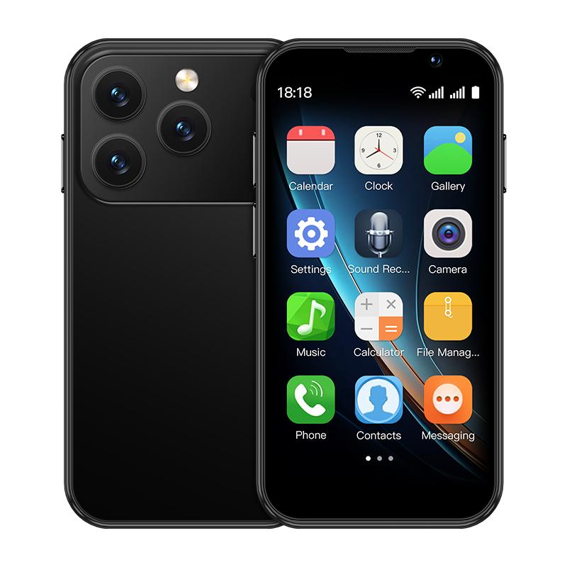 Soyes I17 Mini 3G Mini Smartphone 3.0inches HD Screen 2GB RAM 16GB ROM Dual SIM Type-C Pocket Small Android Cellphone Support Face Unlock