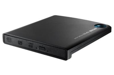 DATA Přenosná DVD mechanika Černý model I-O napájená z USB DVRP-U8EK [Starý model]