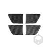 For Toyota Tundra Sequoia + Car Accessories Carbon Fiber Inner Door Bowl Panel Interior Cover Trim Sticker Modification