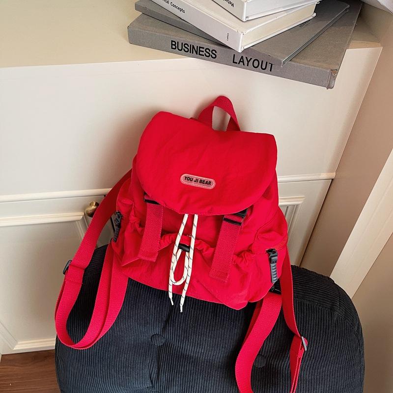 Rucsac de clasă ușor pentru femei, nou la modă, versatil, ghiozdan, rucsac de călătorie pentru student de facultate, geantă de mână