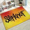 Slipknot Masked Band Members Group Area Rug Non Slip Mat, Rock Portrait Carpet for Heavy Metal Fan Home Decor