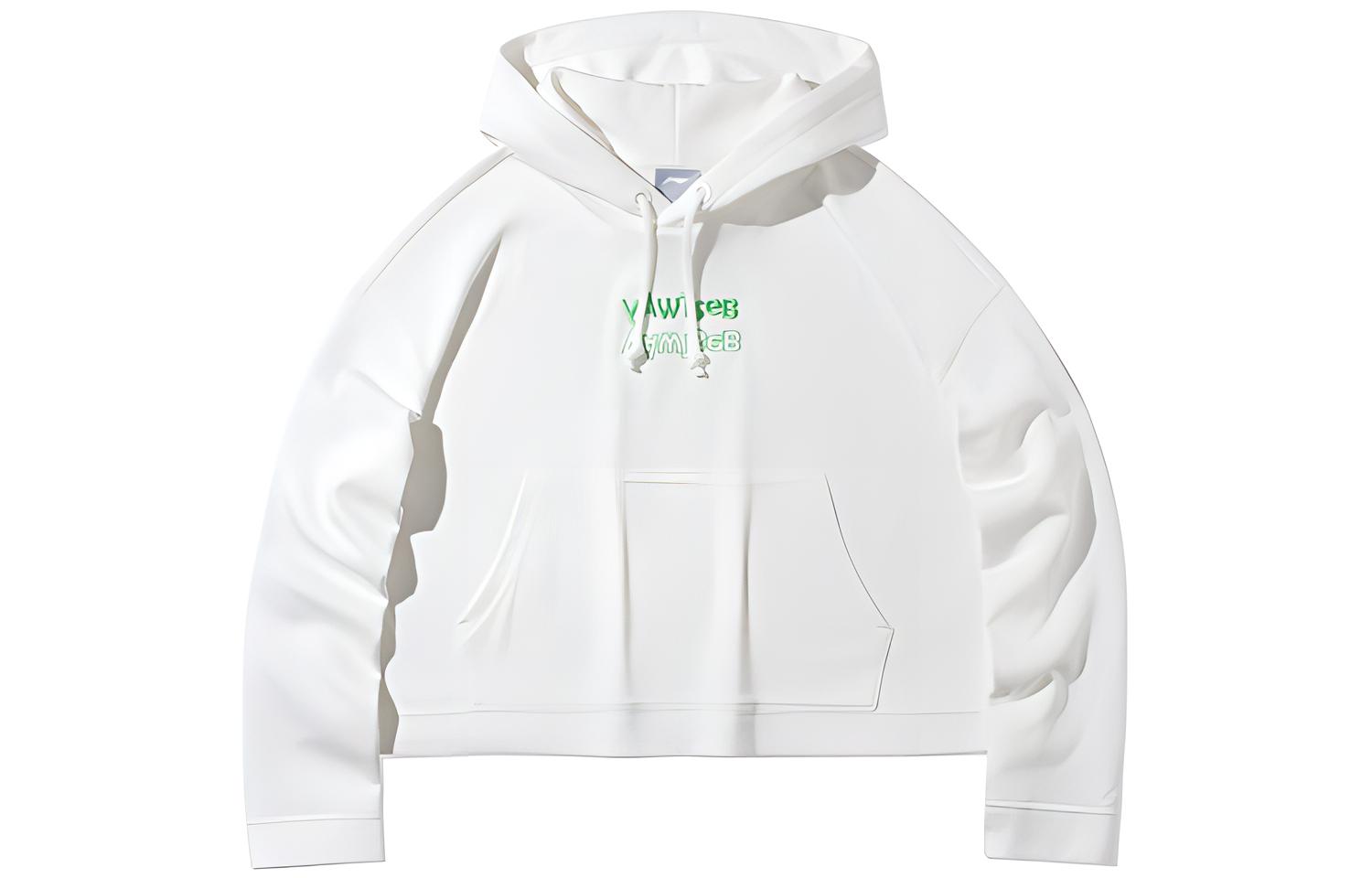 Женская белая толстовка Li Ning AWDR374-1 XL