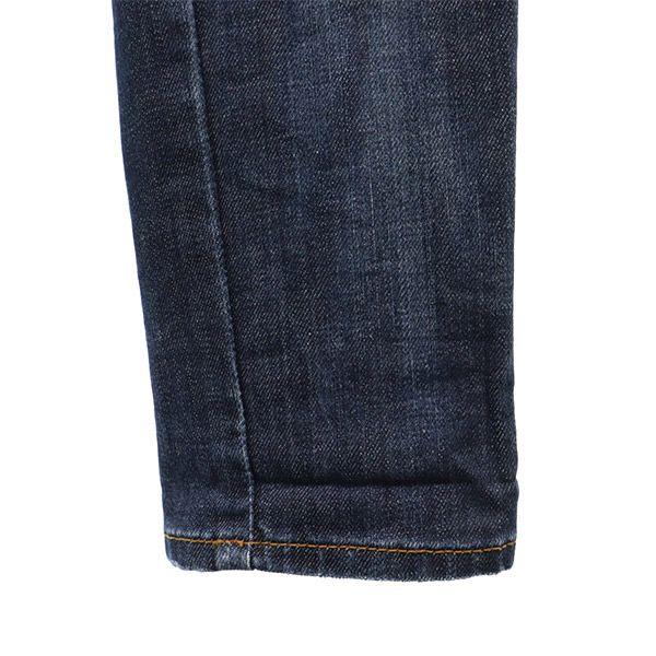 Replay One Point Logo Embroidery Damage Processing Skinny Denim Pants Women Used